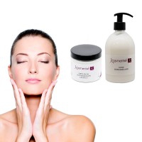 Tratamiento Cosmético Piel Joven Kosmetiké: Crema Facial Alta Hidratación 24H Effect 200 cc + Leche Desmaquillante 500 cc Tratamiento Cosmético Piel Joven Kosmetiké: Crema Facial Alta Hidratación 24H Effect 200 cc + Leche Desmaquillante 500 cc